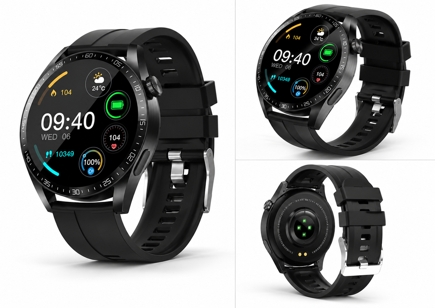 Smartwatch Deportivo Inteligente Premium | Salud, Tecnología y Elegancia en tu Muñeca