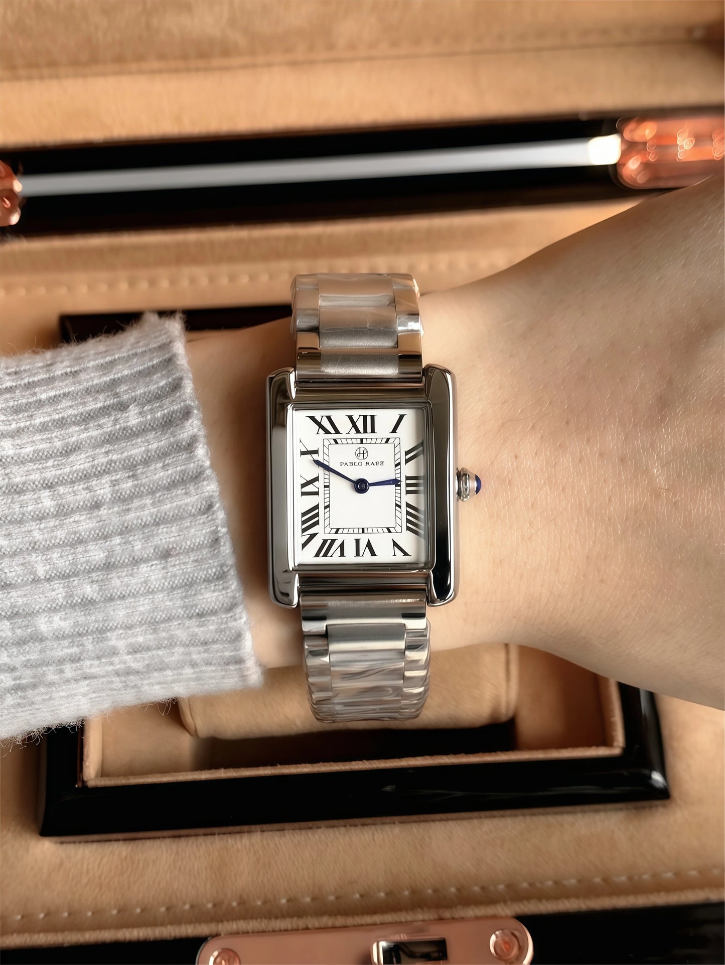Bella Roma™ | Reloj Elegante de Acero Inoxidable con Diseño Sofisticado