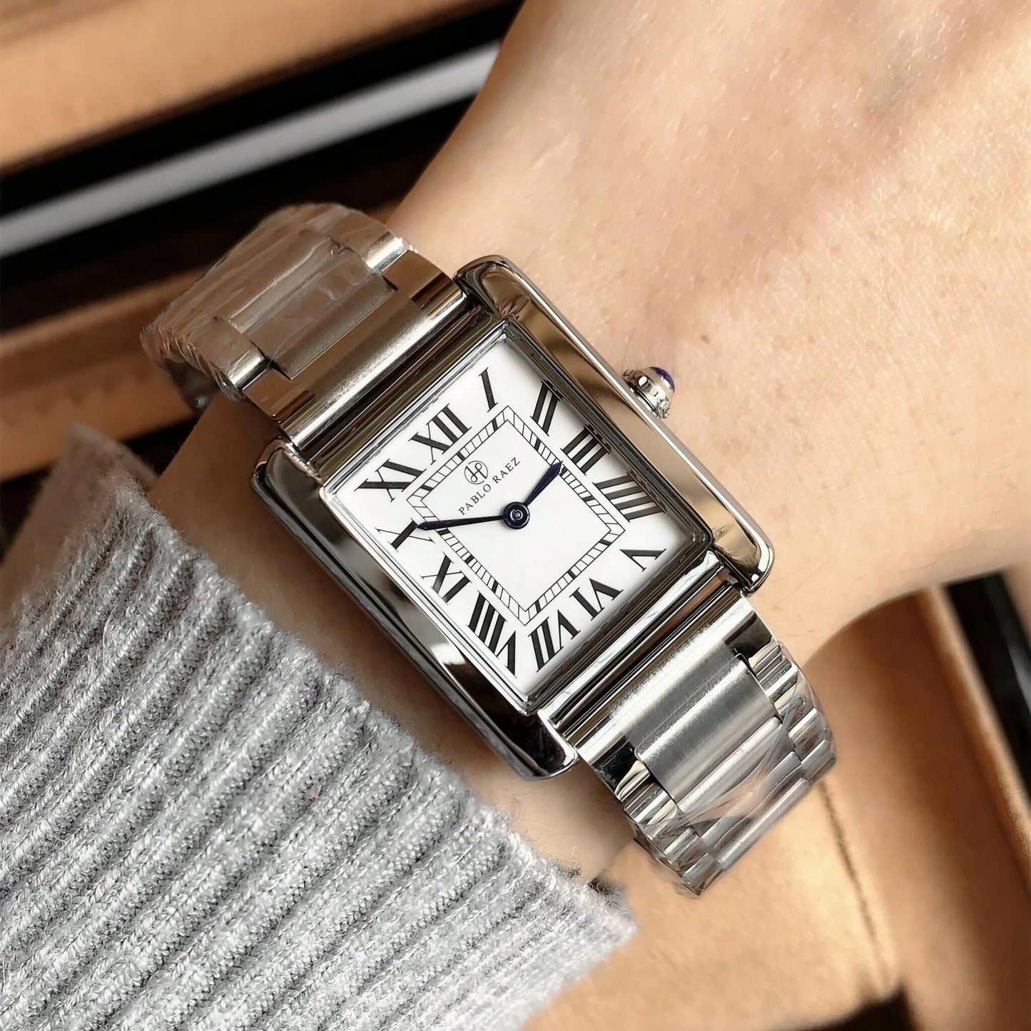 Bella Roma™ | Reloj Elegante de Acero Inoxidable con Diseño Sofisticado