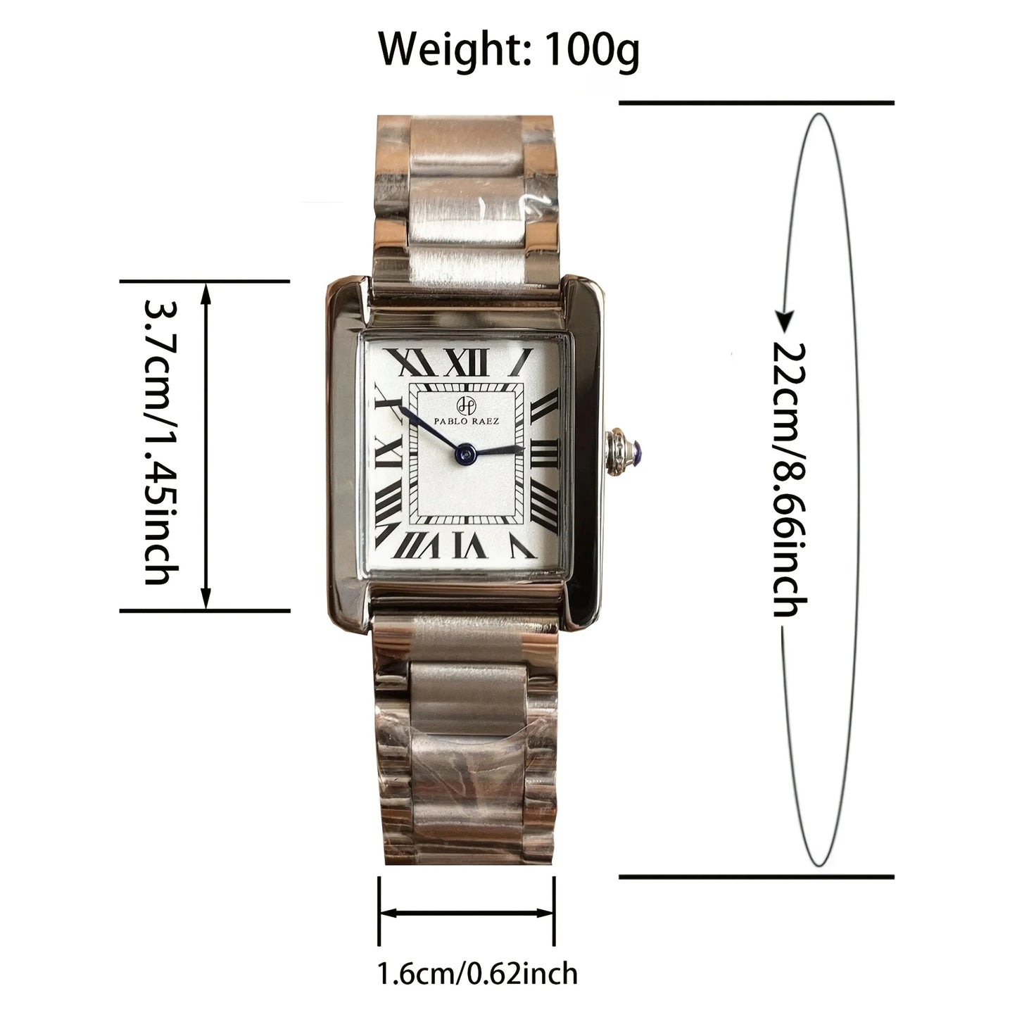 Bella Roma™ | Reloj Elegante de Acero Inoxidable con Diseño Sofisticado