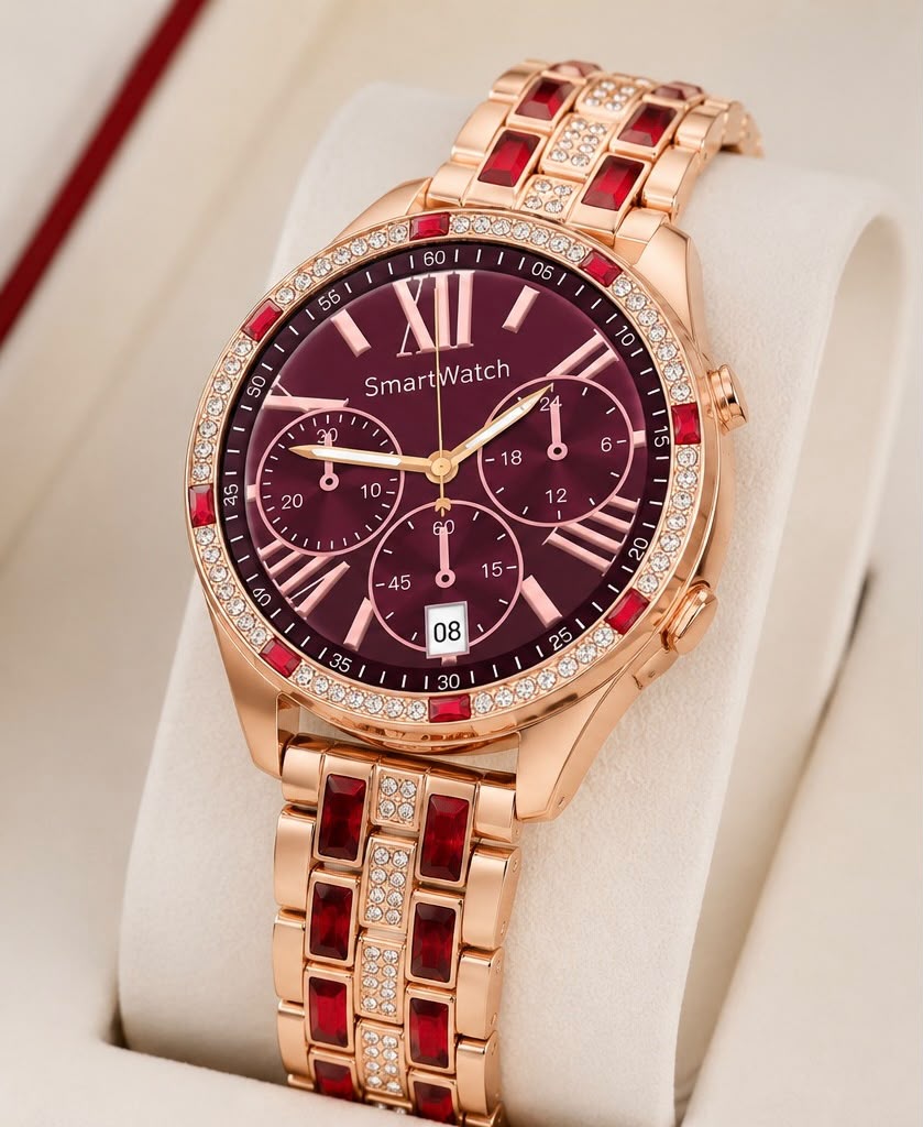 Orolux Rubí Royale™ | Reloj Femenino de Lujo