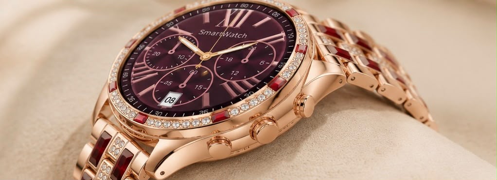Orolux Rubí Royale™ | Reloj Femenino de Lujo